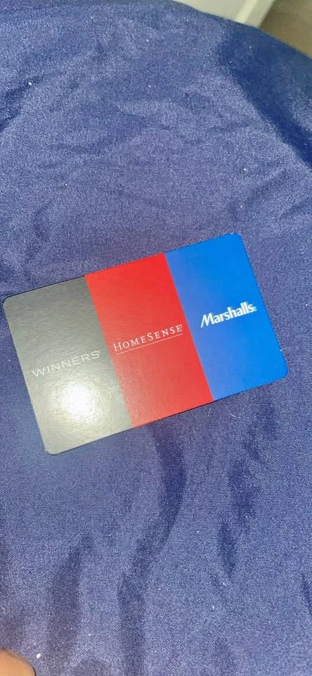 200$ Winners HomeSense Marshalls Gift Card