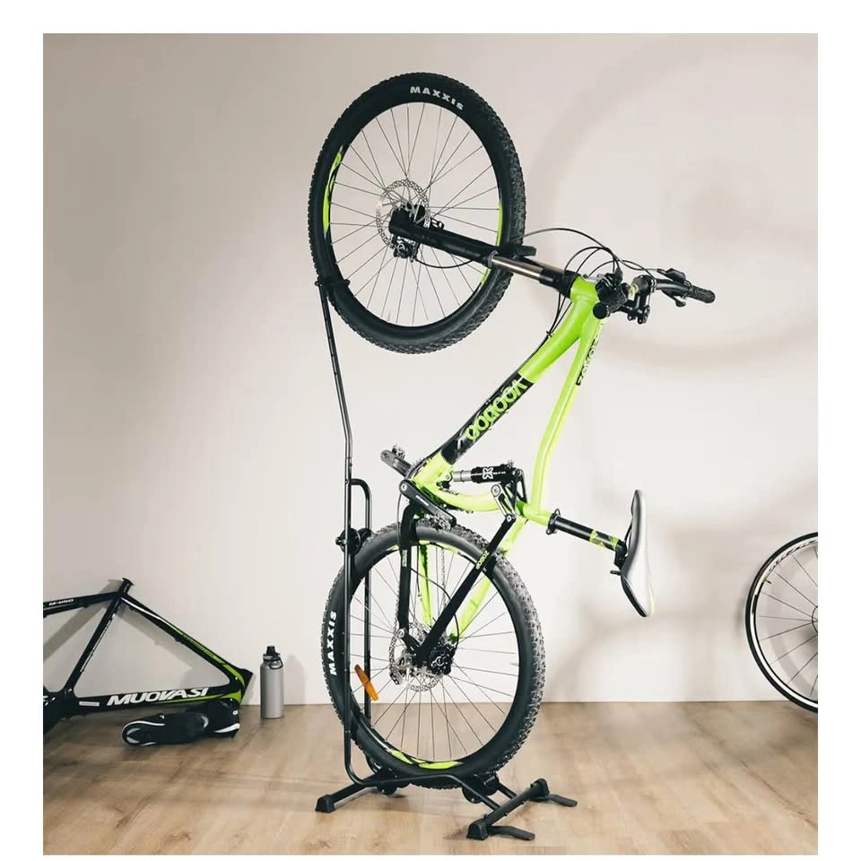 Upright Bike Stand – Vertical & Horizontal Storage (Like New) - photo 2