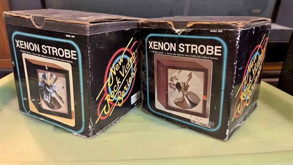 Vintage Xenon Strobe Lights