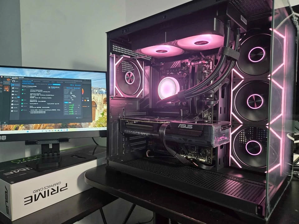 Brand new 5070 gaming pc with your choice of cpu - photo 2