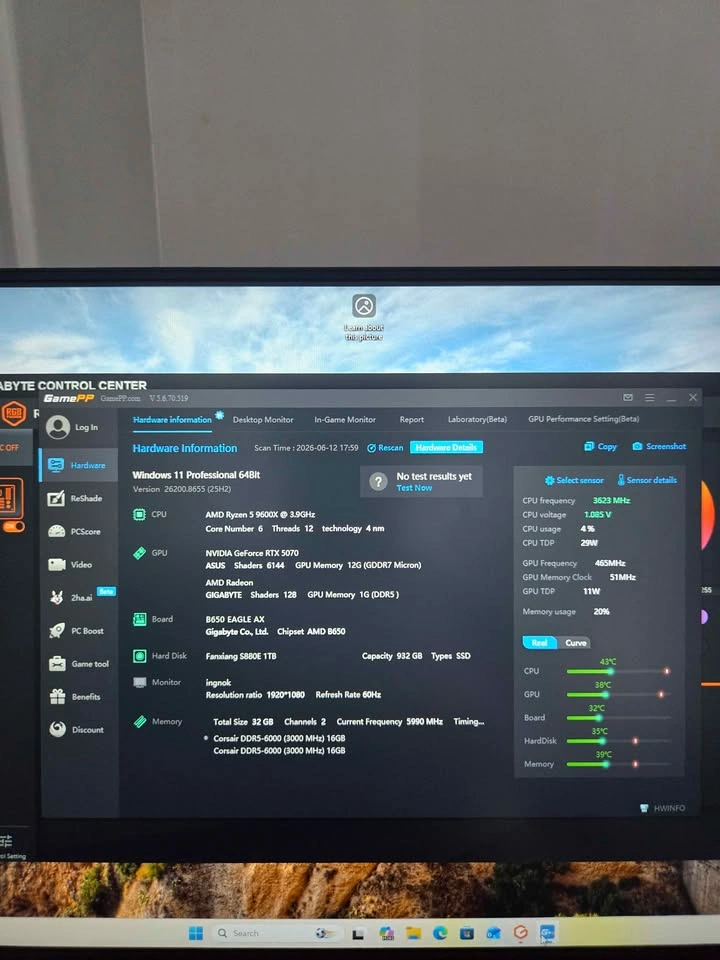 Brand new 5070 gaming pc with your choice of cpu - photo 4