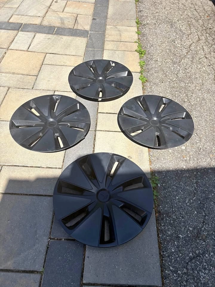 OEM Tesla Model 3 Highland 18" Photon Wheel Covers (Set of 4)