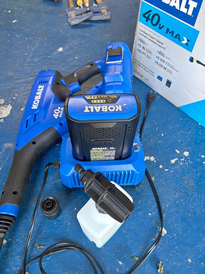 Kobalt 40V Power Cleaner kit