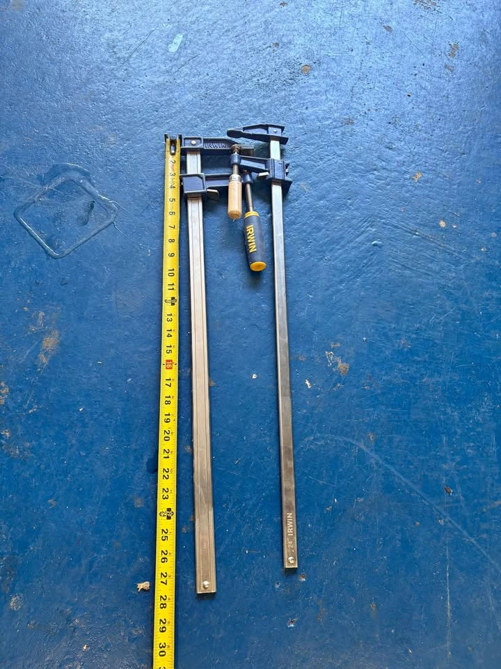 IRWIN 24-inch F-Style Bar Clamps - Pair of 2