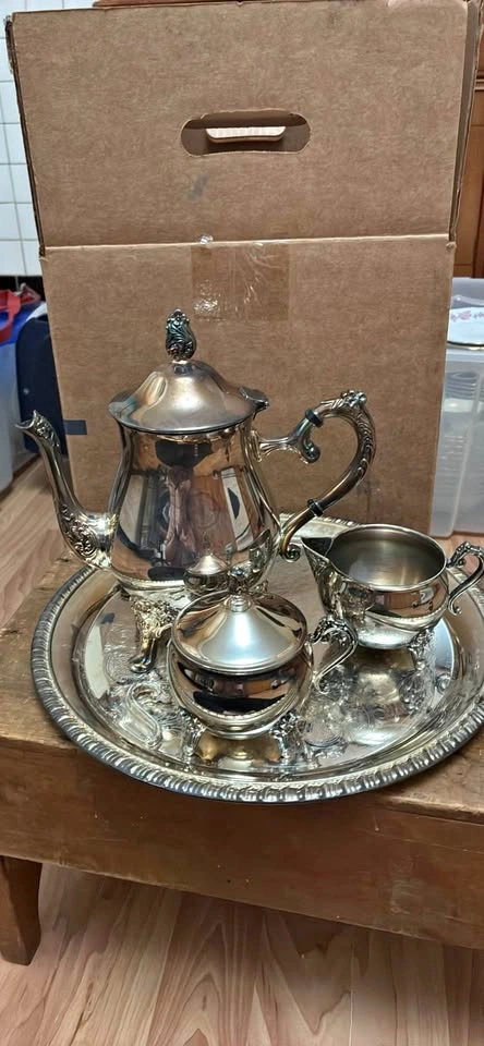 Vintage Silver plated tea set