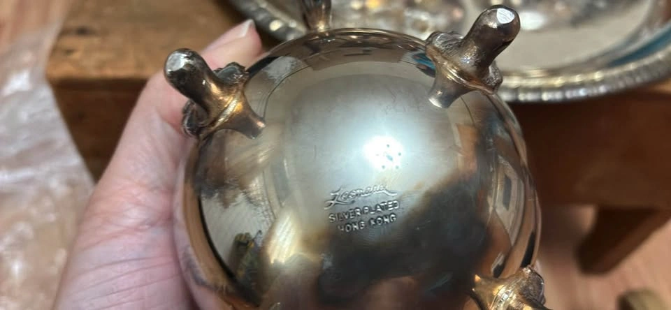 Vintage Silver plated tea set - photo 5