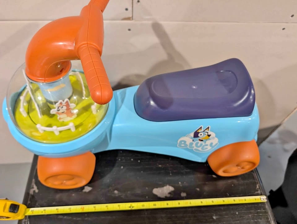 Bluey ride on toy
