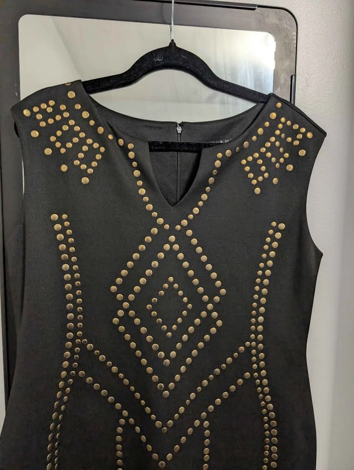 Women black dress - photo 2