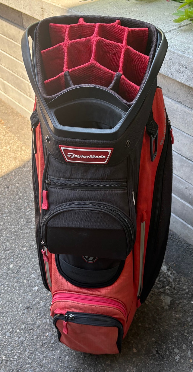 Used Taylormade SUPREME 14-WAY CART BAG - photo 2