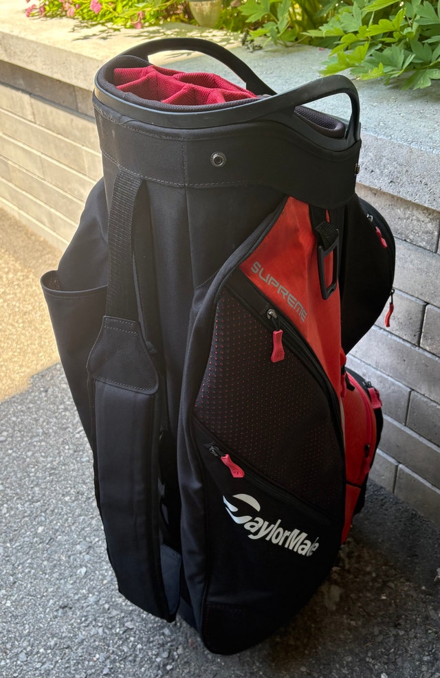 Used Taylormade SUPREME 14-WAY CART BAG - photo 3