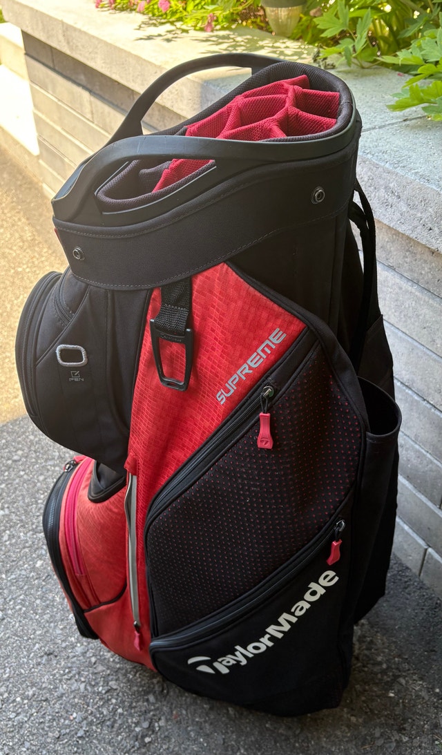Used Taylormade SUPREME 14-WAY CART BAG - photo 4