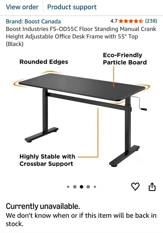 Standing Desk 55" | Moving Sale