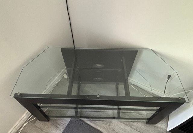 Large corner glass TV Stand - photo 3
