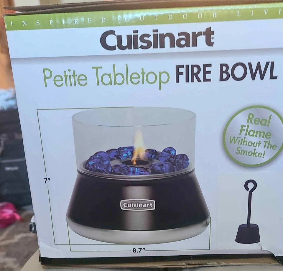 NEW IN BOX – Cuisinart Petite Tabletop Fire Bowl