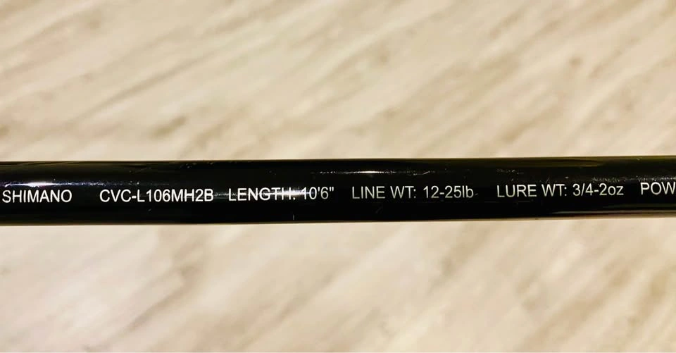 Shimano Convergence CVC-L106MH2B 10’6” 2-Piece Baitcast Rod - photo 3