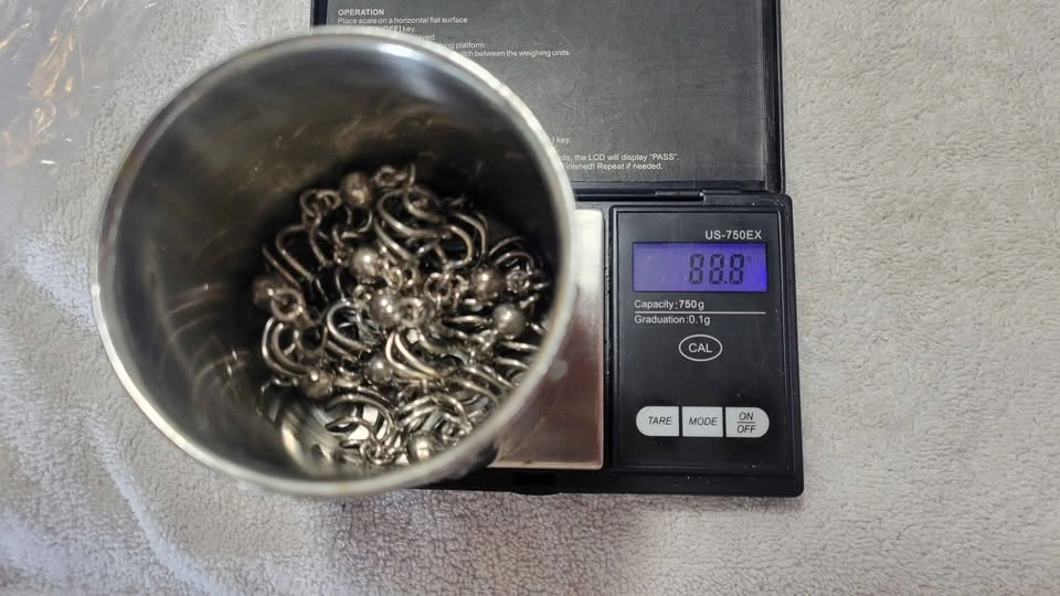 Very UNIQUE Solid Sterling Silver 28" Chain (88.8 grams) - photo 4