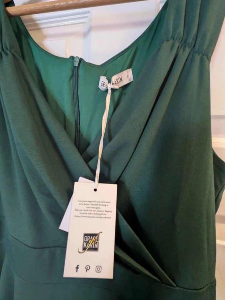 Green Dress, size xl - photo 2