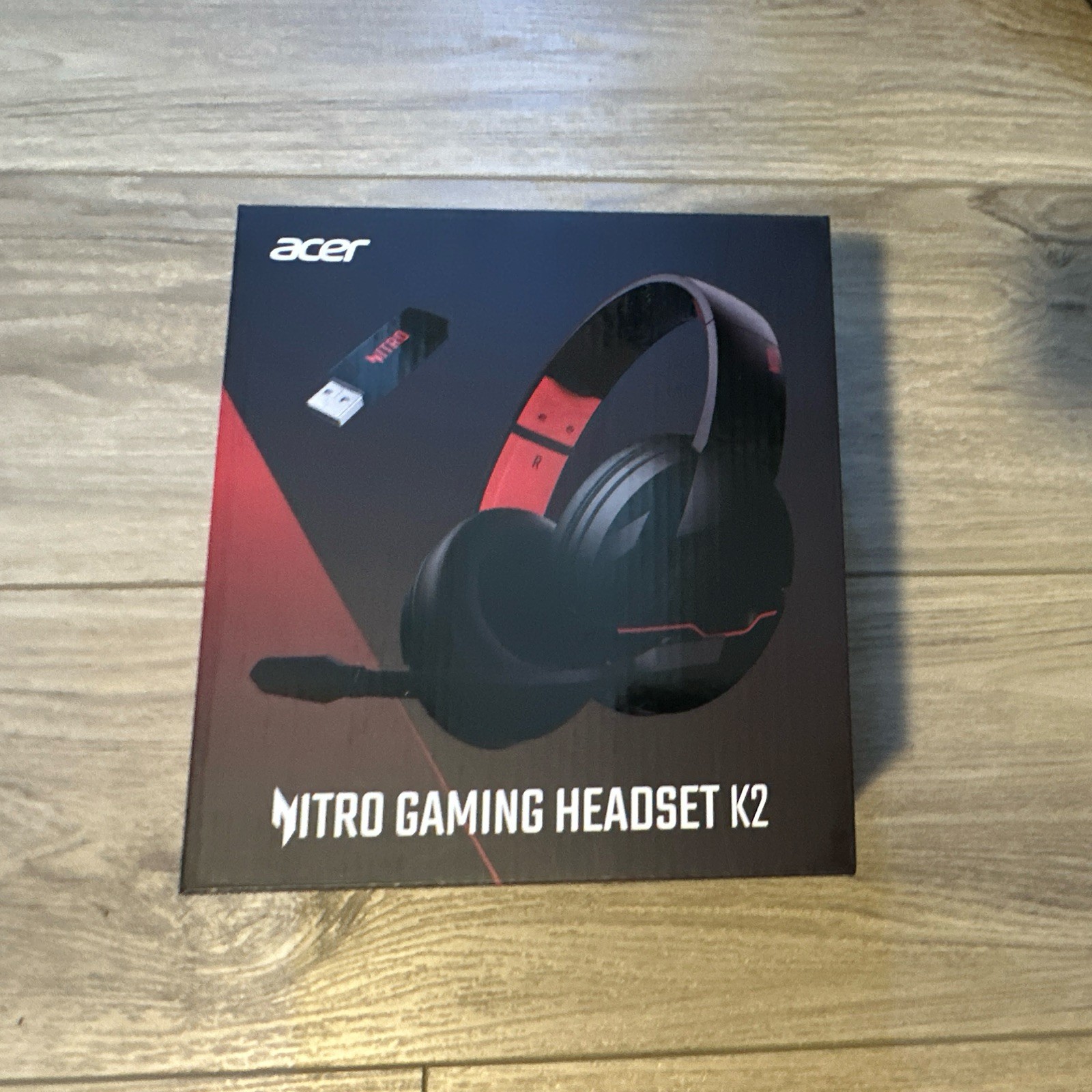 Acer Nitro Gaming Headset K2 USB Wired Over-Ear Boom Mic - photo 2