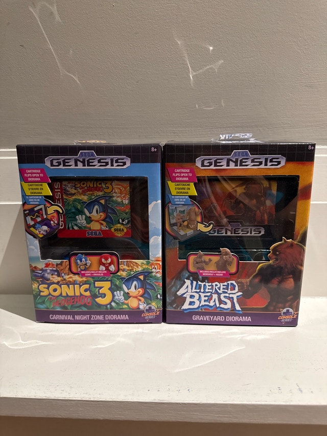Sega Genesis Console Heroes Diorama Bundle - photo 4