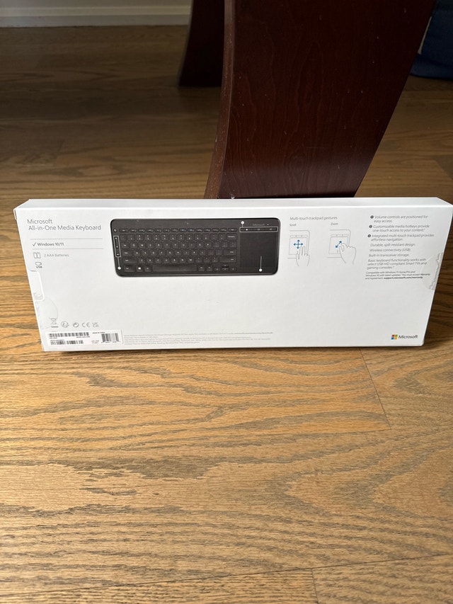 Microsoft All-in-One Media Keyboard - photo 4