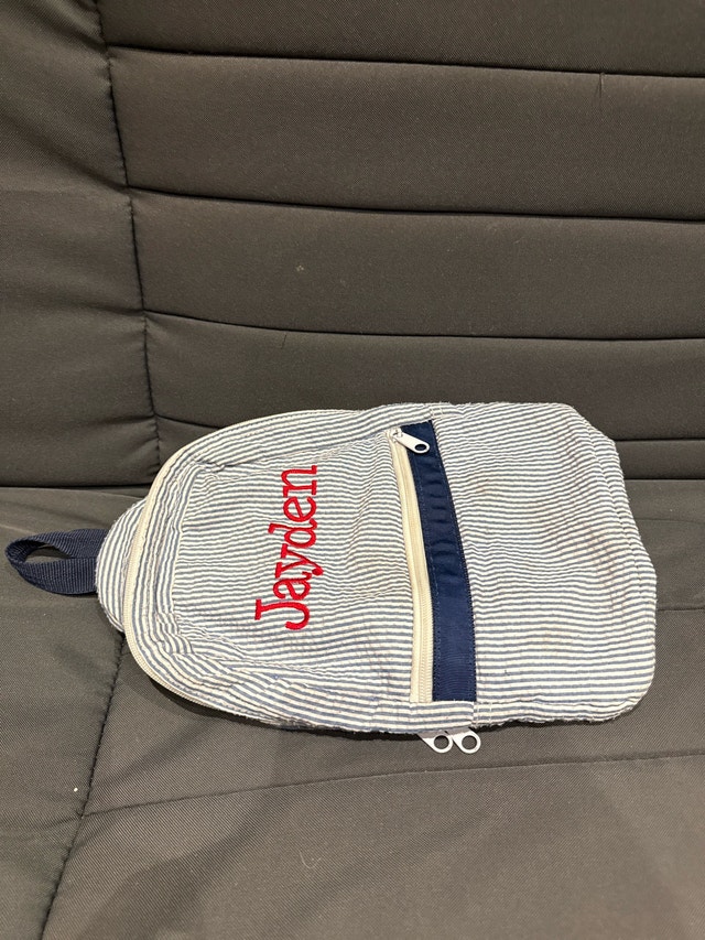 Seersucker Backpack - photo 3