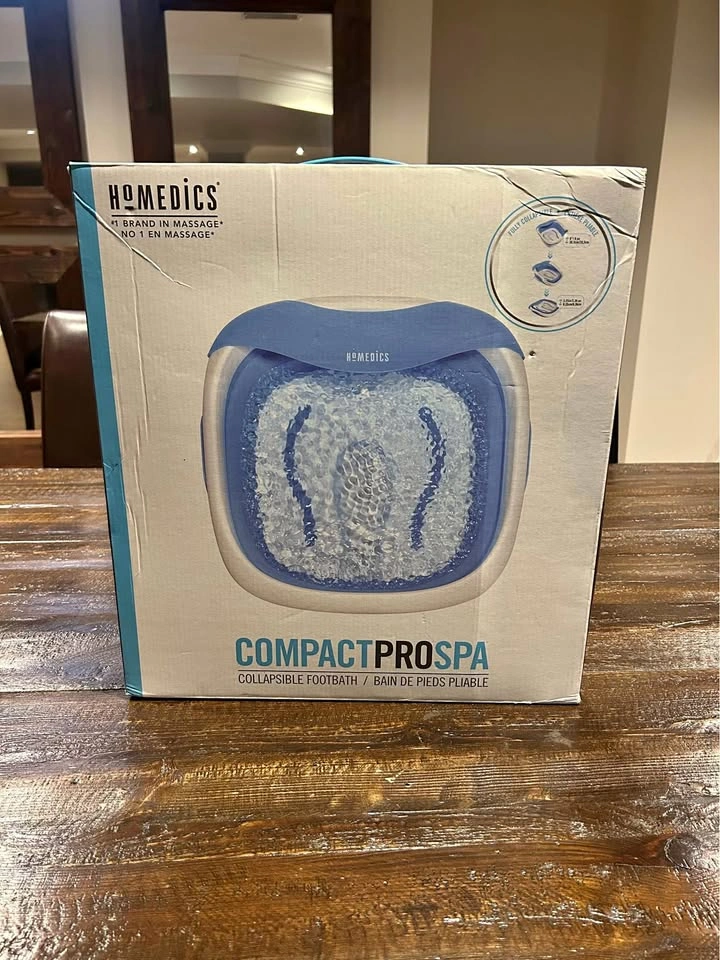 HoMedics Compact Pro Spa Collapsible Footbath