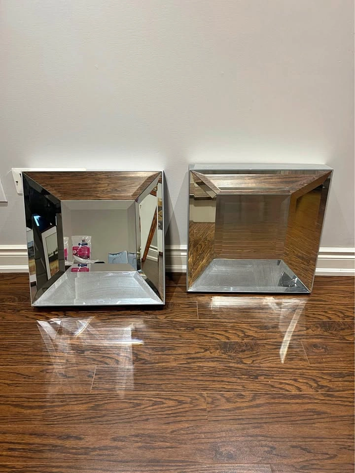 6 piece accent mirror set