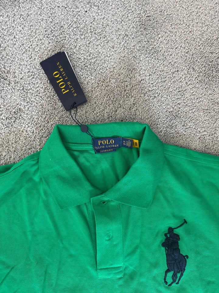 Green polo T shirt - photo 2