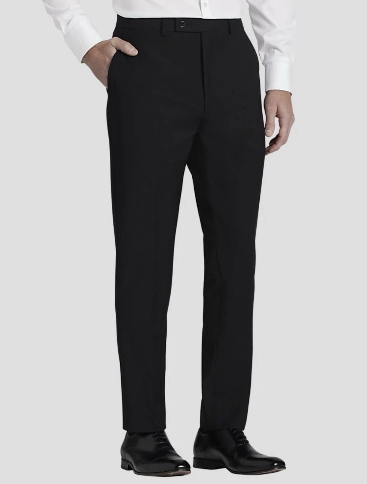 NEW Calvin Klein X-Fit Slim Fit Suit Black 40R Jacket 34x34 Pant - photo 4