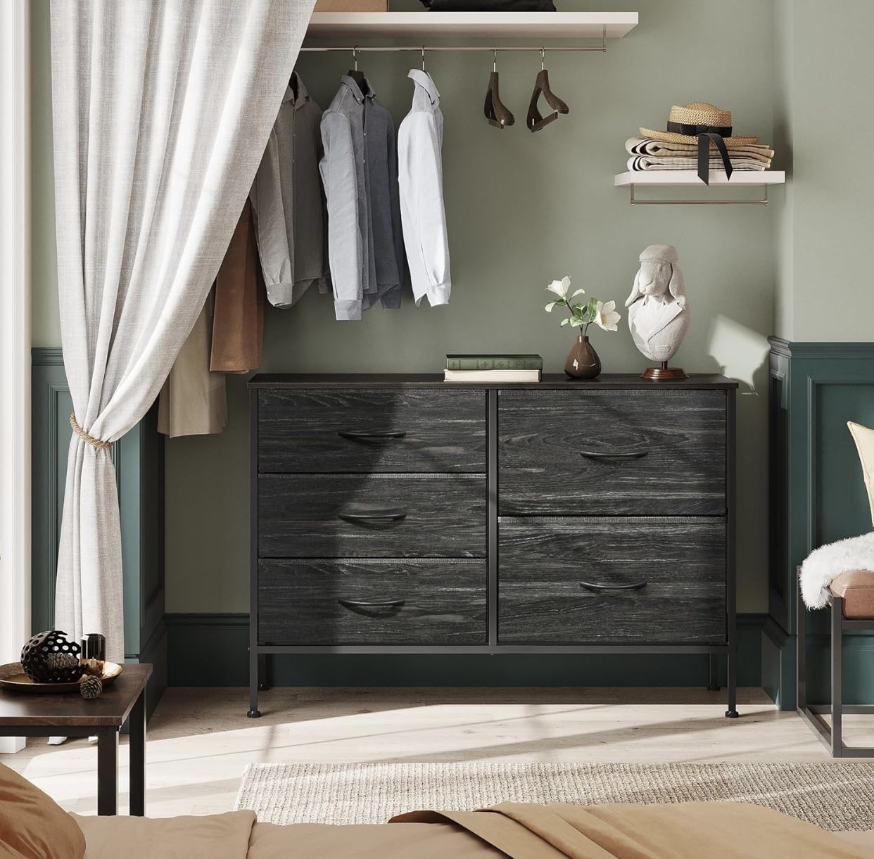 WLIVE 5-Drawer Fabric Dresser - photo 4