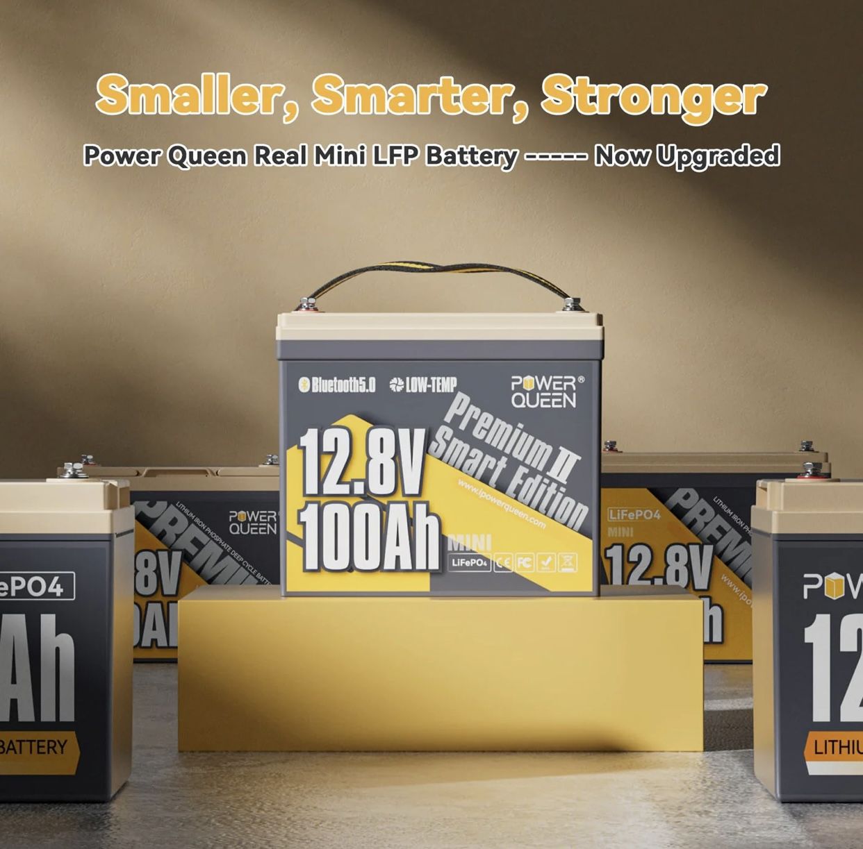 Power Queen 12V 100Ah MINI LiFePO4 Lithium Battery - photo 3