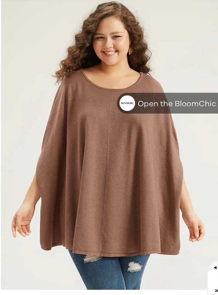 New w/ Tags Women’s 2X Bloomchic Dolman Top - photo 3