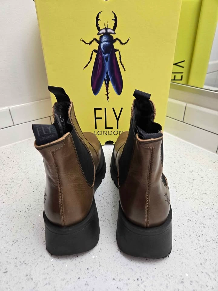FLY London MEDI789FLY Boots - Rug Camel - Size EU40/US 9 - photo 5