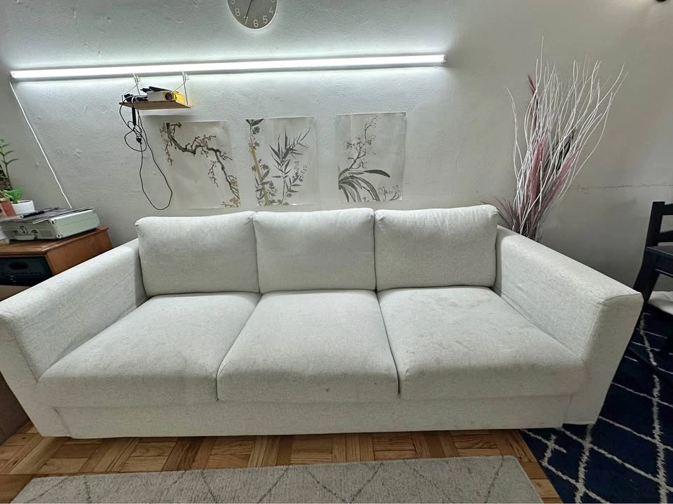 Moving Sale! IKEA Finnala Three Seat Sofa/Couch in Beige