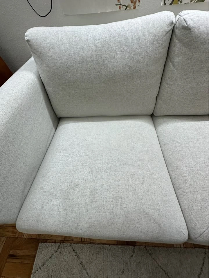 Moving Sale! IKEA Finnala Three Seat Sofa/Couch in Beige - photo 3