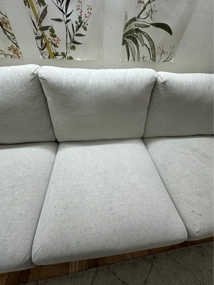 Moving Sale! IKEA Finnala Three Seat Sofa/Couch in Beige - photo 4