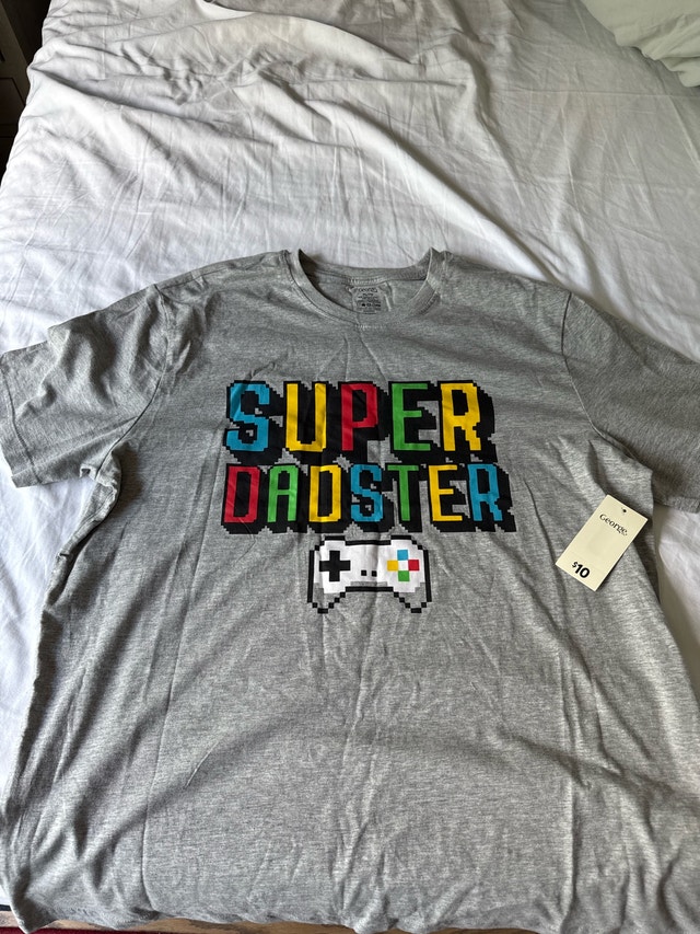 George Super Mario Dadster T-Shirt