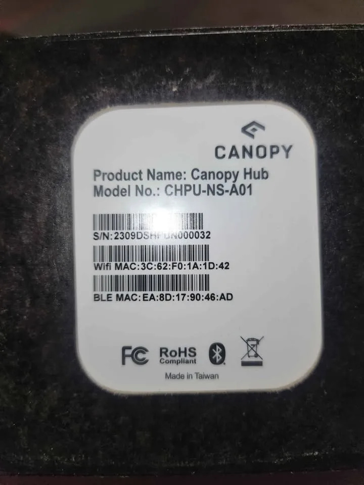 Canopy Pickup camera security camera system image indicator(2)