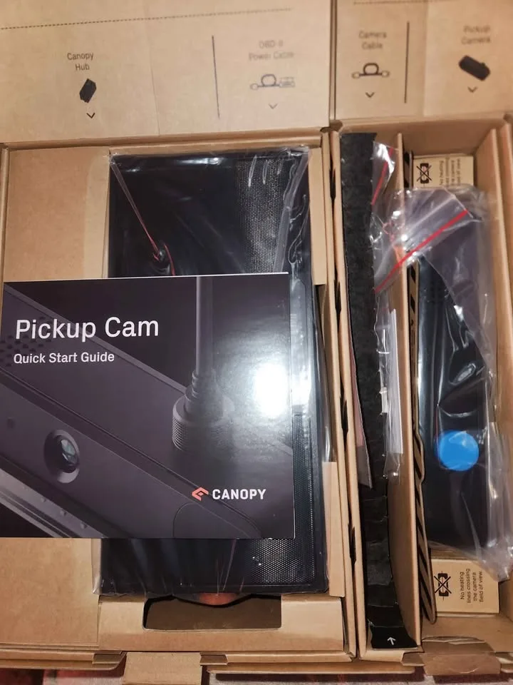 Canopy Pickup camera security camera system image indicator(3)