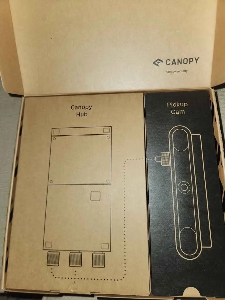 Canopy Pickup camera security camera system image indicator(4)