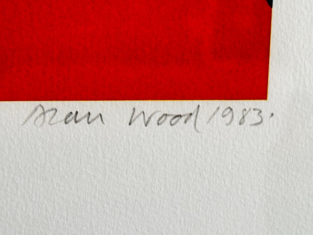 Alan Wood 1983 Signed Print 200/200 Peat Marwick Collection - photo 5
