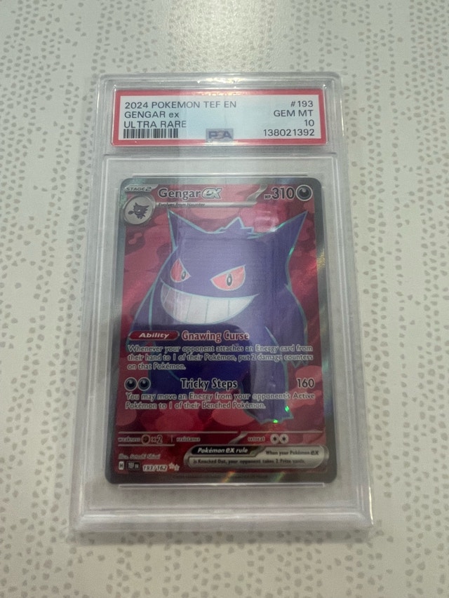 gengar ex psa 10