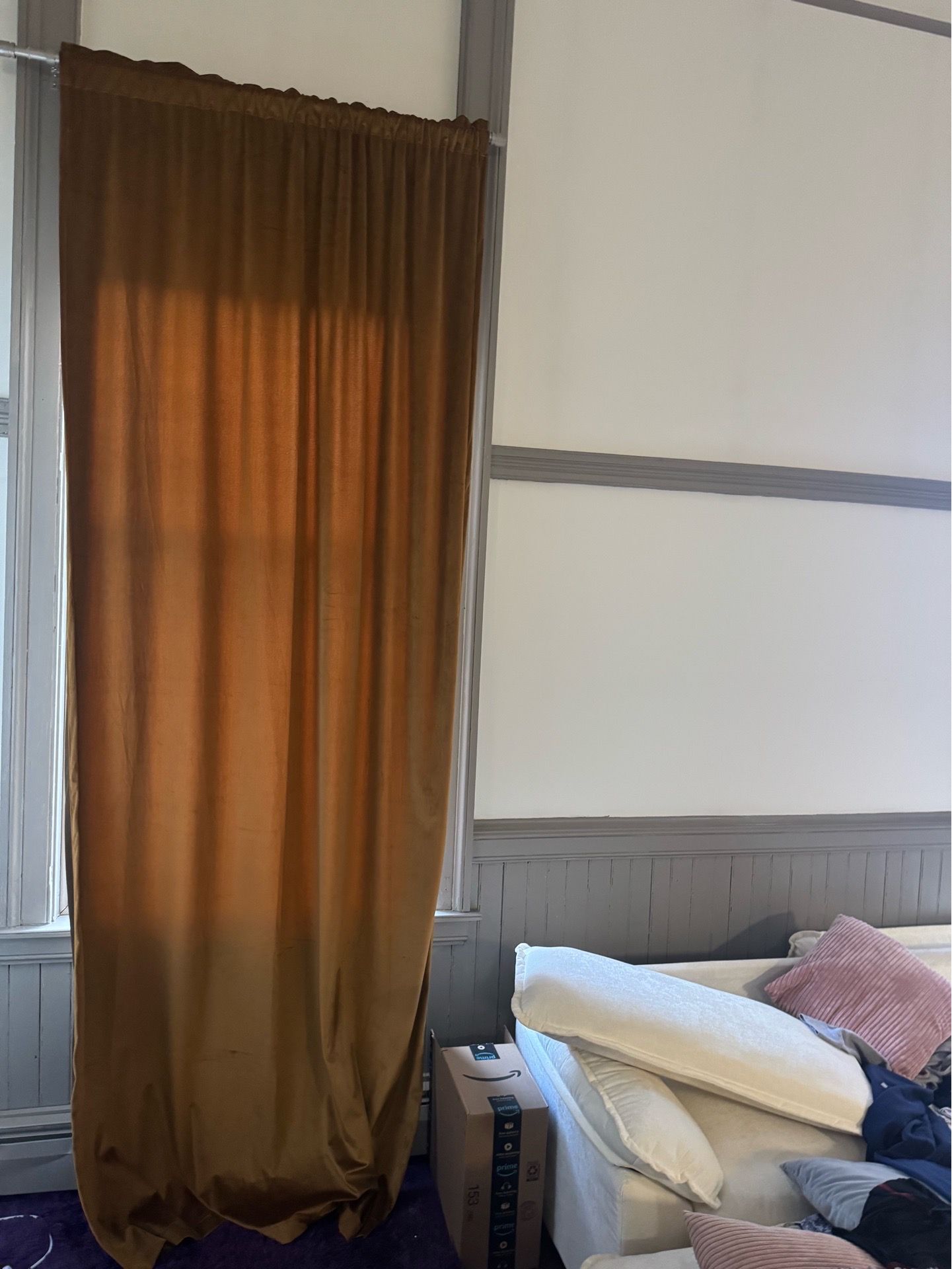Mustard curtain - photo 4