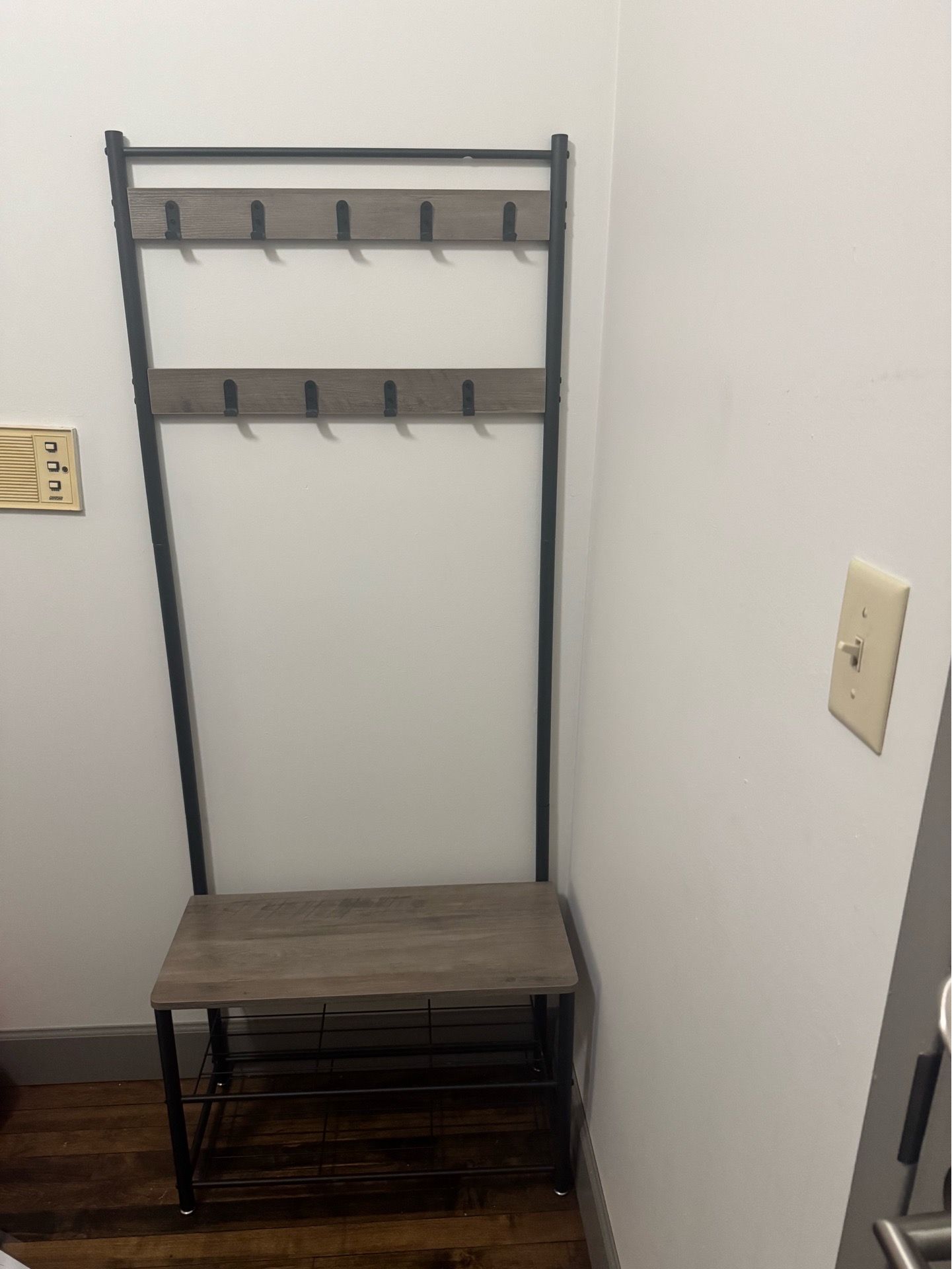 Shoe and coat rack - photo 2
