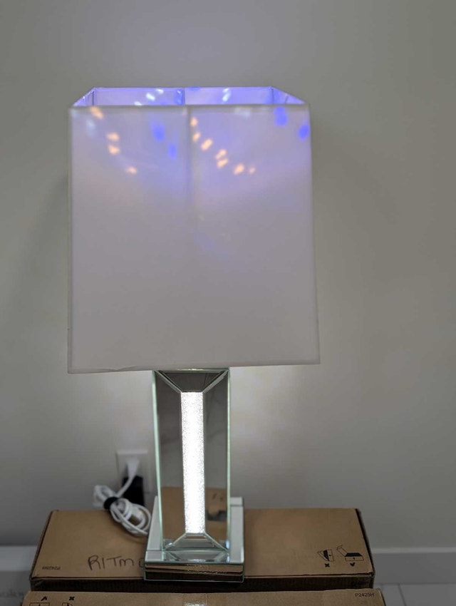 Glass Lamp from bricks - photo 5