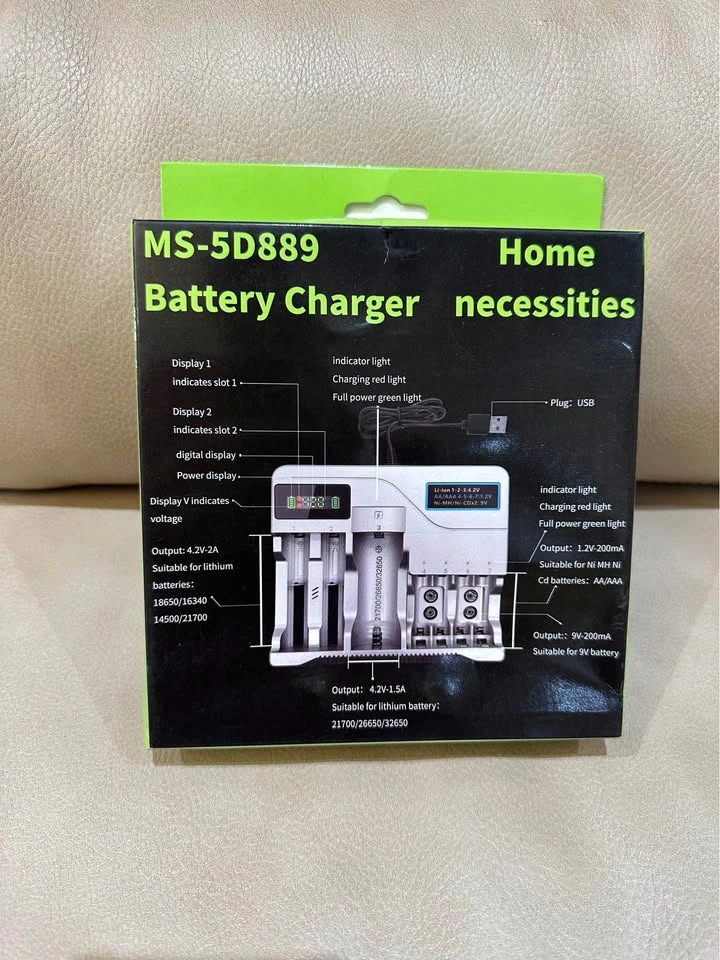 New KUTUMAI Battery Charger with LCD Display - photo 2