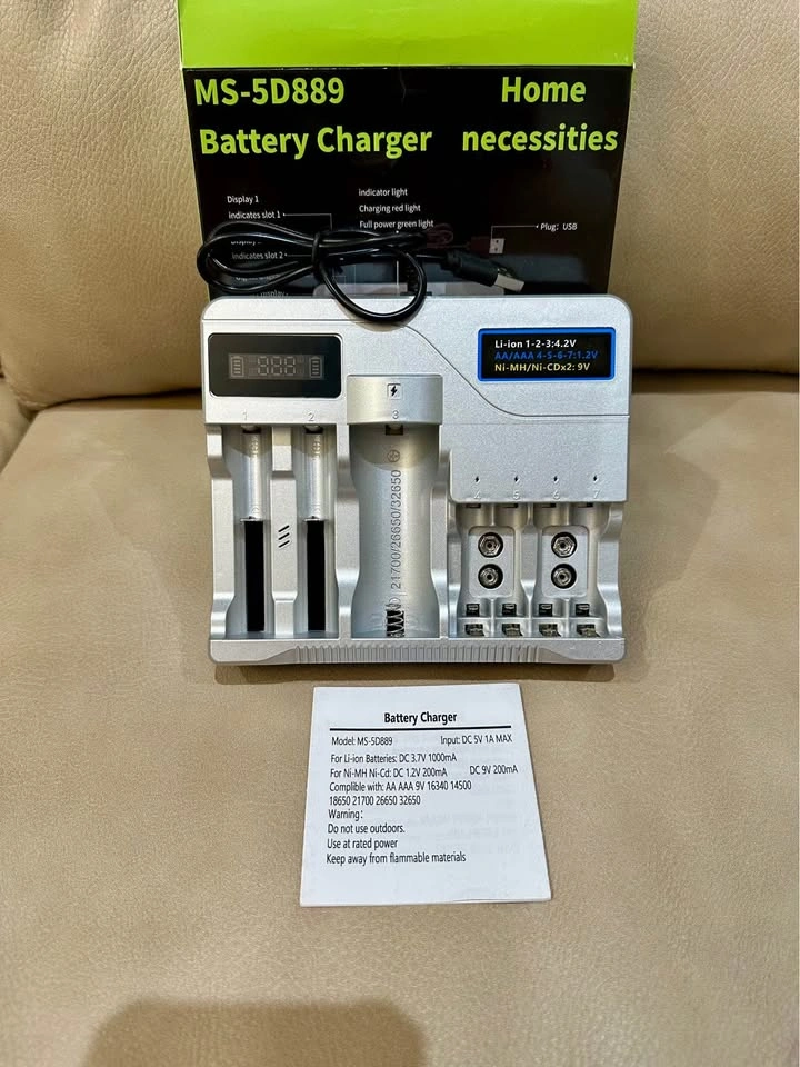 New KUTUMAI Battery Charger with LCD Display - photo 3