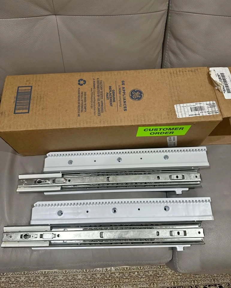 New GE Refrigerator Kit Slide Holder 20-22B - WR01A01809