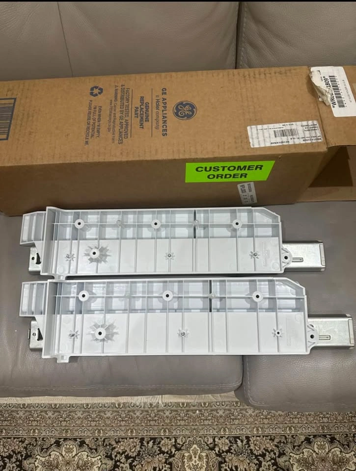 New GE Refrigerator Kit Slide Holder 20-22B - WR01A01809 - photo 2