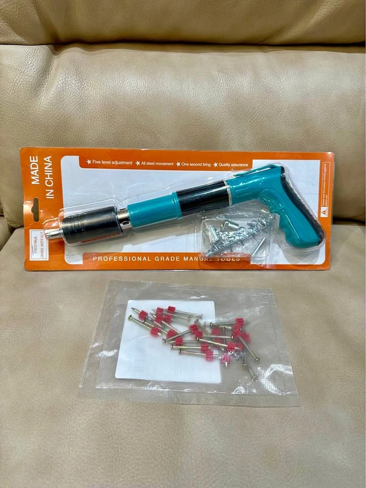 New Concrete Nail Gun / Nailer with Nails